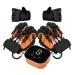 (Left+Right) Hand Rehabilitation Robot Gloves Hand Exerciser Aids Robotic Glove Hemiplegia Stroke Arthritis Hand Finger Rehabilitation Trainer Intensity Adjustable Left+right Small