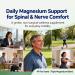 Relify Compression Relief Magnesium Complex Advanced Spinal & Nerve Support Supplement with Glycinate Malate & Taurate Supports Disc Hydration Mobility & Daily Comfort 90-Day Supply (1pc) - Buy Online on GoSupps.com