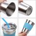 Rommeka Toddler Cups: Stainless Steel Kids Sippy Cups 5 Pack - 12oz with Straws & Lids - Buy Online on GoSupps.com