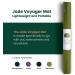 JadeYoga Voyager Yoga Mat - Lightweight Natural Rubber Portable Fitness Mat - Olive Green - Non-Slip for Home or Gym - Buy Online on GoSupps.com