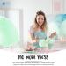 Baking Beauty and Beyond Premium Floss Sugar for Cotton Candy - Cotton Candy Flossing Sugar with Natural Ingredients Perfect for Every Occasion Bulk Floss Sugar 800g - Mojito Flavour - Buy Online on GoSupps.com