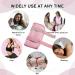 4 Pack Castor Oil Pack for Chest Neck and Liver Organic Cotton Flannel Castor Oil Pack Wrap Kit Reusable Compress Castor Oil Wrap for Liver Detox Thyroid Anti Oil Leak (Pink) - Buy Online on GoSupps.com