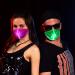 LED Light Up Face Mask - Cool Luminous Glowing Costume for Rave Party Festival & Dance Gifts - Buy Online on GoSupps.com