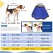 Buy VAVOPAW SCHNECHRAUSE Adjustable Protective Cat Collar - Breathable & Recyclable Dog Collar for Post-Op Recovery - Size L in Blue/Gray - International Shipping Available - Buy Online on GoSupps.com