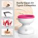 Electric Makeup Brush Cleaner Machine - Alyfini Tool for Beauty Foundation, Contour, Eyeshadow Brushes - Pink - Buy Online on GoSupps.com