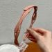 Skinny Headbands for Women | Retractable Women Hairbands Folding Design | No Slip Face Wash Headband Adjustable Women Spa Headband for Women Girls Little Kids Pink - Buy Online on GoSupps.com