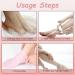 KASESSS 1 Set Silicone Hand and Foot Moisturiser Socks Moisturising Socks for Women Spa Moisturising Gloves and Socks Reusable Moisture Socks Soft Foot Cream Socks for Softening Rough Skin - Buy Online on GoSupps.com