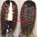 Buy 20 Curly Front Lace Wig - Remy Brazilian Human Hair 360 Pre-Plucked with Baby Hair - Natural Deep Curly Hair for Women - Buy Online on GoSupps.com
