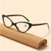 Buy Iynwbjts Fashionable Cat Eye Reading Glasses - Anti-Blue Light Myopia 1.50 Bright Black Frame for Men & Women - Wholesale International Shipping - Buy Online on GoSupps.com