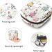 GIAPB Period Bag | Sanitary Napkin Storage Pouch | Period Travel Makeup Bag | Cartoon Cow Butterfly Flower Print - Color4631 - Buy Online on GoSupps.com