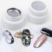 Metallic Painting Gel - 3PC Mirror Metallic Nail Polish - 3D Metal Painting Gel Reflective High Shine Nail Polish - Super Glossy Soak off UV/LED Nail Gel (Silver Gold Rose Gold) - Buy Online on GoSupps.com