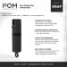 POM Pepper Spray with Snap Hook - Maximum Strength OC Self Defense - Compact Design, 25 Bursts, 10ft Range - Black - Buy Online on GoSupps.com