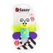 Sassy Inspire Flutterby Teether - Baby Teething Toy for 3+ Months | 1 Count - Buy Online on GoSupps.com