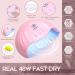 Modelones Poly Extension Gel Nail Kit - 6 Colors, 48W Nail Lamp & Slip Solution - DIY Manicure Kit for Beginners - Buy Online on GoSupps.com