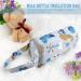 LNQ LUNIQI Insulated Baby Bottle Bag - Portable Travel Feeding Bag for Newborn Toddler - Thermal Insulation - Grey - Buy Online on GoSupps.com