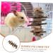 INOOMP Oral Biting Playthings Wooden Pet Chewing Balls Bunny Treats Comforting Teething Toy - Buy Online on GoSupps.com