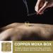 Exceart 10-Pack Cardboard Moxa Sticks & Holder - Premium Chinese Moxibustion Tools for Hyperthermia Treatment - Buy Online on GoSupps.com