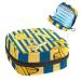 Women's bonds Storage pockets Stillpad Holder Summer fruit banana yellow marine striped portable period kit pocket feminine product bag for women girls color3
