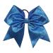 Oaoleer 7 Large Glitter Cheer Hair Bows - 6PCS Ponytail Holder Elastic Bands for Teen Girls College Sports - Handmade Royal Blue Cheerleader Bows Hair Ties - Buy Online on GoSupps.com