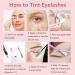 Eyebrow Color Kit - 2 in 1 Eyelash & Eyebrow Set | Quick & Thick Natural Coloring for DIY at Home - 10ml (Black - Buy Online on GoSupps.com