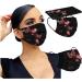 Jingyua 50-Piece Butterfly Print Adult Face Masks - Christmas Motif 3-Layer Mouth & Nose Protection Scarf Neckerchief - Anti-Fitting & Multifunctional - Buy Online on GoSupps.com