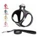 Suredoo dog harness Small dogs with a leash anti -train dishes reflective breathable breast dishes puppy crockery for small medium dog (XS black checkered) black checkered XS