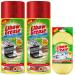 2X Elbow Grease Oven & Grill Heavy Duty Cleaner Spray (2X 400 ML)- Powerful Oven & Grill Deep Cleaner - with Elbow Grease Scrubbing Pad 2X Elbow Grease Oven Cleaner Spray + Scrubbing Pad