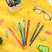 Ruggito Silicone Pencil Grips | Ergonomic Writing Aid for Kids | 16 Handle Holder for Improved Grip & Comfort - Buy Online on GoSupps.com