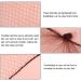 Pack of 100 Invisible Elastic Hair Nets - 20 Dark Brown for Wig & Hair Fixation | Perfect for Ladies' Knot Making - Buy Online on GoSupps.com