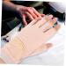 Healeved 1 Pair Manicure Gloves Anti Protective Gloves for Manicure Nail Uv Gloves Uv Gloves for Gel Nail Lamp Nail Art Accessory Uv Nail Gloves Nail Supplies Cotton Pink Thin Section - Buy Online on GoSupps.com