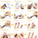 Sularpek 100 Pcs Foil Nail Wraps for Acrylic/UV/Gel Polish Removal - Lint Free Pads Included - Buy Online on GoSupps.com