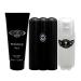 Cuba Prestige Black by Cuba for Men - 3 Pc Gift Set 3oz EDT Spray 6.6oz Shower Gel 3.3oz After Shave - Buy Online on GoSupps.com