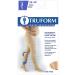 Truform Maternity Compression Pantyhose 20-30 mmHg Tummy Support X-Tall Beige - For Pregnant Belly - Buy Online on GoSupps.com