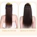 Hair Extensions Clip in Blonde 18 Inches One Piece Clip in Hair Extensions Real Human Hair - Buy Online on GoSupps.com