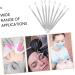 VINTORKY 7pcs Double-headed Extrusion Ring Pimple Extractor Comedone Needle Pore Stainless Steel - Buy Online on GoSupps.com