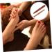 Gleavi Wooden Acupuncture Rod (2x3pcs) | Foot Massage Roller & Body Massager | Wood Massage Device for Pain Relief & Wellness - Buy Online on GoSupps.com
