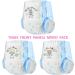 Shop LittleForBig Adult Printed Diapers - Astro Babies (10 Pack Medium 28-38) - Comfortable & Stylish in Blue - Buy Online on GoSupps.com