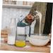 Zerodeko 1pc Lecythus Cooking Oil Dispenser Bottle Creative Kitchen Condiment Bottle Sauce Container Vinegar Container Olives Canned Bacon Container Oil Bottle Glass Vinegar Bottle Plastic - Buy Online on GoSupps.com