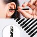 100PCS Sticky Ear Wax Remover Disposable Adhesive Ear Digging Stick Earwax Removal Swabs Safe and Portable Suitable for Children and Adults (Black) - Buy Online on GoSupps.com