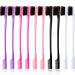 10 Pieces Hair Edge Brush Double Sided Control Hair Brush Comb Combo Pack Smooth Comb Grooming 5 Colors