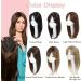 18 Hair Topper for Thinning Hair - Women's Hair Piece for Volume | Natural Straight, Super Soft, Real Hair Look - 6.5X6.5 Size - Natural Black - Buy Online on GoSupps.com