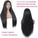 24 Inch Straight Lace Front Human Hair Wig w/ HD Lace Frontal - Pre Plucked, Natural Hairline, 150% Density - Brazilian Virgin Hair - for Black Women - Buy Online on GoSupps.com