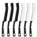 Crevice Cleaning Brushes Hard Bristle Crevice Cleaning Brush Gap Brush Set with Ergonomic Aluminium Alloy Handle Multi-Purpose Joint Cleaning Brush Gap Brush for Tiles Kitchen Bathroom Car