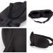 Glamza 3D Black Sleeping Padded Eye Mask - 1 Unit | Comfortable & Restful Sleep Guaranteed - Buy Online on GoSupps.com