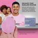 Silicone Face Scrubber - Exfoliating Facial Brush for Gentle Cleansing | 2 Pack Pink | Premium Skin Care Tool - Buy Online on GoSupps.com