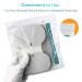 LotFancy TENS Unit Pads 4.3 x 6 - 4Pcs Large Butterfly Snap Electrode Pads - Buy Online on GoSupps.com