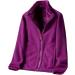 oelaio Womens Fleece Jacket with Pockets Full Zip Polar Fleece Sweater Soft Lightweight Fall Winter Warm Go Out Outwear Wine Large - Buy Online on GoSupps.com