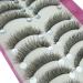 Bluelans 10 Pairs Long Cross False Eyelashes - Thick Black Fake Eyelashes for Stunning Eyes | International Shipping Available - Buy Online on GoSupps.com