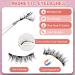 Magnetic Eyelashes Kaluofan False Eyelashes Magnetic Eyelashes with Applicator Magnetic Lashes No Glue Firmly Adheres Magnetic Eyelashes Natural Look Easy to Wear and Remove Look Attractive - Buy Online on GoSupps.com