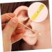 DOITOOL 3 Sets Ear Picking Tool Silicone Remover Earwax Removal Kit - Stainless Steel Ear Picks - Golden - 11.5X2.7X1cm - 3pcs - Buy Online on GoSupps.com